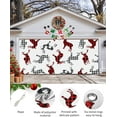 thumbnail image 2 of Christmas Garage Door Banner Cover 6 x 13 ft, Christmas Buffalo Red Black White Plaid Elk Christmas Garage Door Decorations Holiday Christmas Backdrop Decor for Winter New Year Xmas Party, 2 of 6