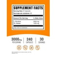thumbnail image 2 of BulkSupplements L-Citrulline Malate 2:1 Powder - Amino Acid Supplement, Citrulline Supplement - 8 Capsules per Serving (3000mg), 240 Count, 2 of 6