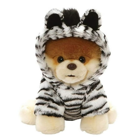 GUND Worldâ€™s Cutest Dog Boo Zebra Outfit Plush Stuffed Animal 9â€