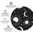 thumbnail image 4 of Bingfone Vintage Crescent And Stars Leather Drinks Coasters With Set Of 6,Suitable For Home Kitchen,Coffee Cup Coasters Home Gift, 4 of 9