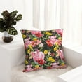 thumbnail image 6 of Fuzoiu Cute Pigs Sunflower Print Square Pillow Cover,Hidden Zipper Design,Luxury Square Pillow Case, Throw Pillow,Couch Cushion-26"x26", 6 of 7