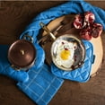 thumbnail image 5 of Kitchen Towels - Towel Decor - Includes: 1 Oven mitt, 2 Pot Holders, 1 Dish Towels, 1 Drying Mat - Teal, 5 of 5