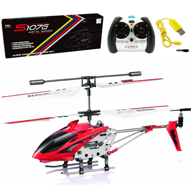 Syma S107/S107G Phantom 3CH 3.5 Channel Mini RC Helicopter with Gyro ...