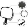 thumbnail image 2 of Hand Mirror Salon Barber Hairdressing Handheld Mirror with Handle, 2 of 4