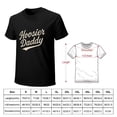 thumbnail image 2 of Hoosier Daddy Dashing Men's Cotton Short Sleeve HD Print Tee for Casual T-Shirt Crew Neck Top Black 3XL, 2 of 7