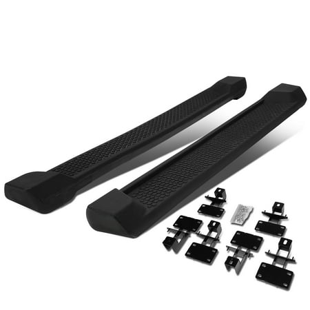 For 2018 to 2019 Jeep Wrangler JL 4-Door Pair Light Weight Durable ABS Nerf Bar Side Step Running Boards 18