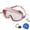 D, variant on Integrated Earplugs Goggles Swimming Adult, Swim Goggles with Ear Plugs, Swim Goggles for Men Women Adult Youth Swimming Goggles Anti Fog No Leaking