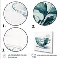 thumbnail image 3 of Designart "Delight of Green Chinese Teacup IV" People Wall Art - Global Green China Art Living Room Canvas Art, 3 of 6