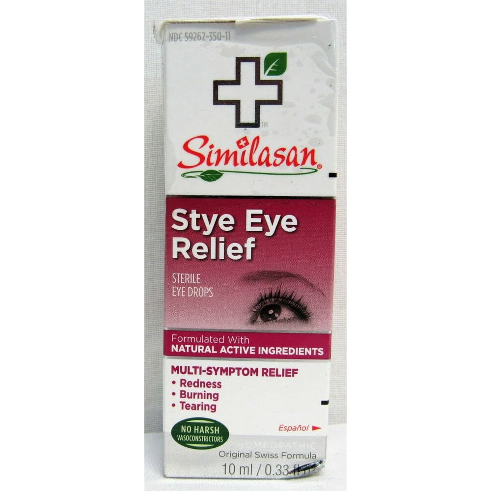 Similasan Stye Eye Relief Drops 0.33 fl oz - Walmart.com - Walmart.com