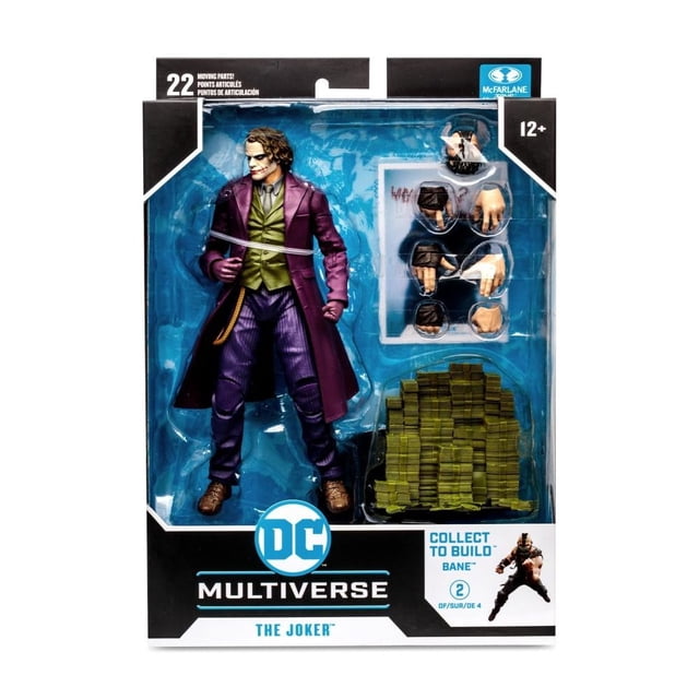 Figura McFarlane Spin Master The Joker-Dark Knight Trilogy 7 Pulgadas