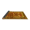 thumbnail image 2 of Ahgly Company Indoor Rectangle Animal Yellow Traditional Area Rugs, 2' x 5', 2 of 4