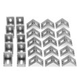 thumbnail image 3 of Oubit Support d'Angle en Aluminium, 25 Pcs 3030 Aluminium L Support en L Durabilité Améliorée, 3 of 9