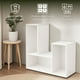 thumbnail image 3 of Ilios Innova | Librero Modular de 3 Cubos de MDF con Diseño Moderno Reconfigurable Estantería Decorativa para Libros Figuras y Jarrones para Hogar Oficina o Estudio, 3 of 9