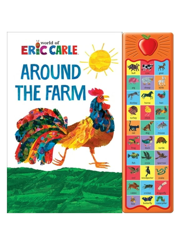 Pre-Owned World of Eric Carle: Around the Farm Sound Book (Hardcover 9781450805759) by PI Kids, Leslie Gray Robbins