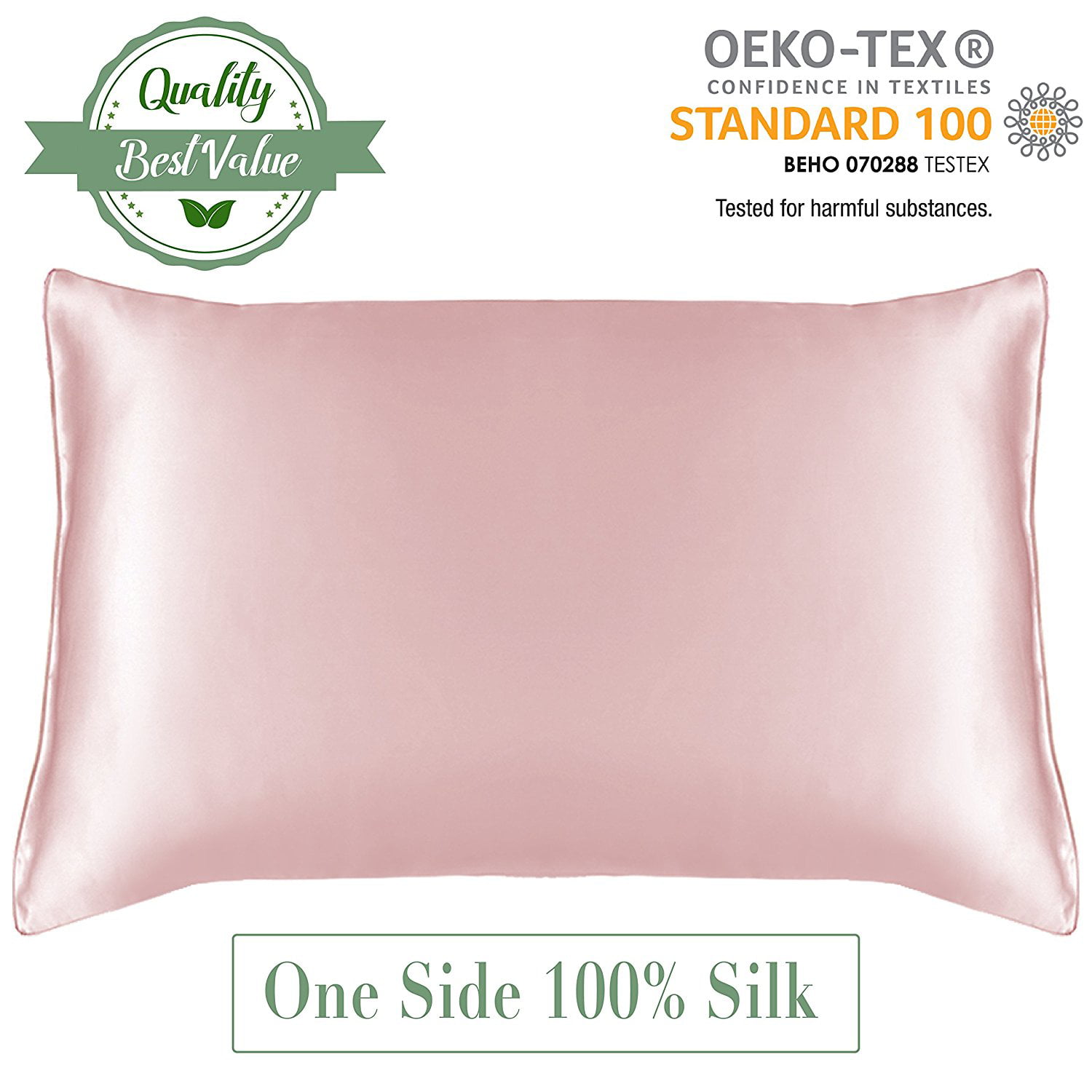 100 pure mulberry silk pillowcase