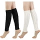 thumbnail image 1 of Calentadores de ballet para mujeres y niñas, calentadores de piernas largos de punto, calentadores de piernas de invierno, medias, calentadores de piernas de punto, calcetines, negro, 1 of 5