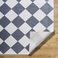 thumbnail image 7 of Livabliss Washable Rugs for Living Room, 7ft Round Lillian Modern Off-White Round Area Rug, Bedroom Dining Room Home Decor Stain Resistant Carpet (6'7" x 6'7"), 7 of 7