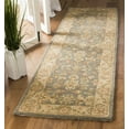 thumbnail image 1 of SAFAVIEH Antiquity Collection 2'3" x 16' Blue / Beige AT312A Handmade Traditional Oriental Premium Wool Runner Rug, 1 of 2