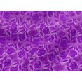 thumbnail image 4 of oneOone Viscose Jersey Purple Fabric Florals Craft Projects Decor Fabric Printed By The Yard 60 Inch Wide-G4Y, 4 of 4