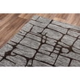 thumbnail image 3 of Alora Decor Winston 5' x 8' Geometric Gray/Charcoal/Black Hand-Tufted Area Rug, 3 of 3