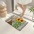 thumbnail image 4 of Autua Diatom Mud Mats Non-Slip Sunflowers Bath Rug Home Decor 24x16in, 4 of 5
