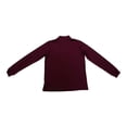 thumbnail image 2 of Sudadera Athletic Works para Caballero Medio Cierre Secado Rápido Vino Talla CH, 2 of 4