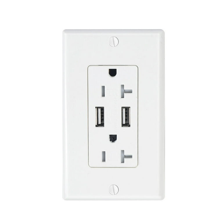 WiFi AC Wall Outlet Nanny Cam V2