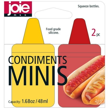JOIE Condiment 2pk, Ketchup and Mustard