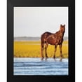 thumbnail image 2 of Aledanda 15x18 Black Modern Framed Museum Art Print Titled - By the River, 2 of 5