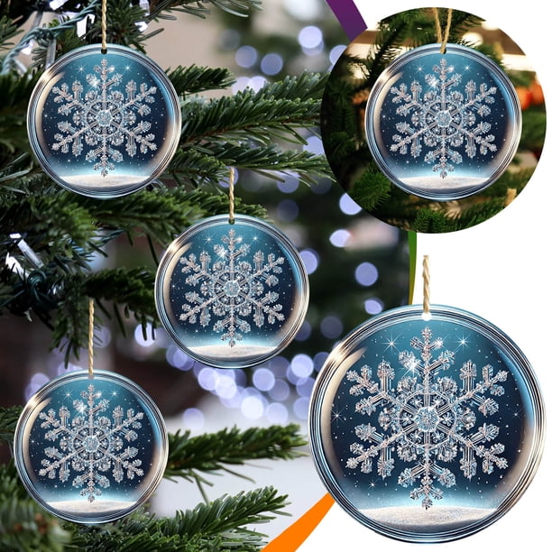 ¡Oferta por Tiempo Limitado!, Adornos para árboles de Navidad Adornos navideños personalizados para hacer uno mismo Adornos navideños Adornos colgantes para árboles de Navidad Akmoler