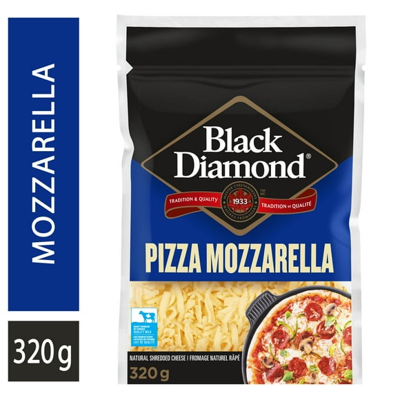 Pizza Mozzarella Reg Rape Black Diamond 320 g