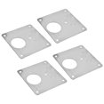 thumbnail image 2 of Hinge Repair Plate, Rustproof High Hardness Exquisite Hinge Repair Bracket With Screw For Wooden Chair For Kitchen, 2 of 8