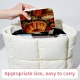 thumbnail image 6 of Thanksgiving Pumpkin Pie Velvet Portable Storage Box with Removable Compartment - a Stylish Decorative Box, Bracelet Holder, and Jewelry Stand - Gift, 6 of 7