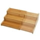 thumbnail image 1 of Estante retráctil de madera para condimentos, extensible para cocina, organizador de botellas de condimentos, 1 of 7
