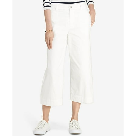 Ralph Lauren White Pants - New 6054-2 Ralph Lauren New Womens White Wide Leg Pants 2 B+B $115