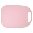 thumbnail image 2 of Jooan Chopping Board Plastic Kids Fruits Vegetables slicing Board Kitchen Cooking Utensil, 126427, Pink, 2 of 8