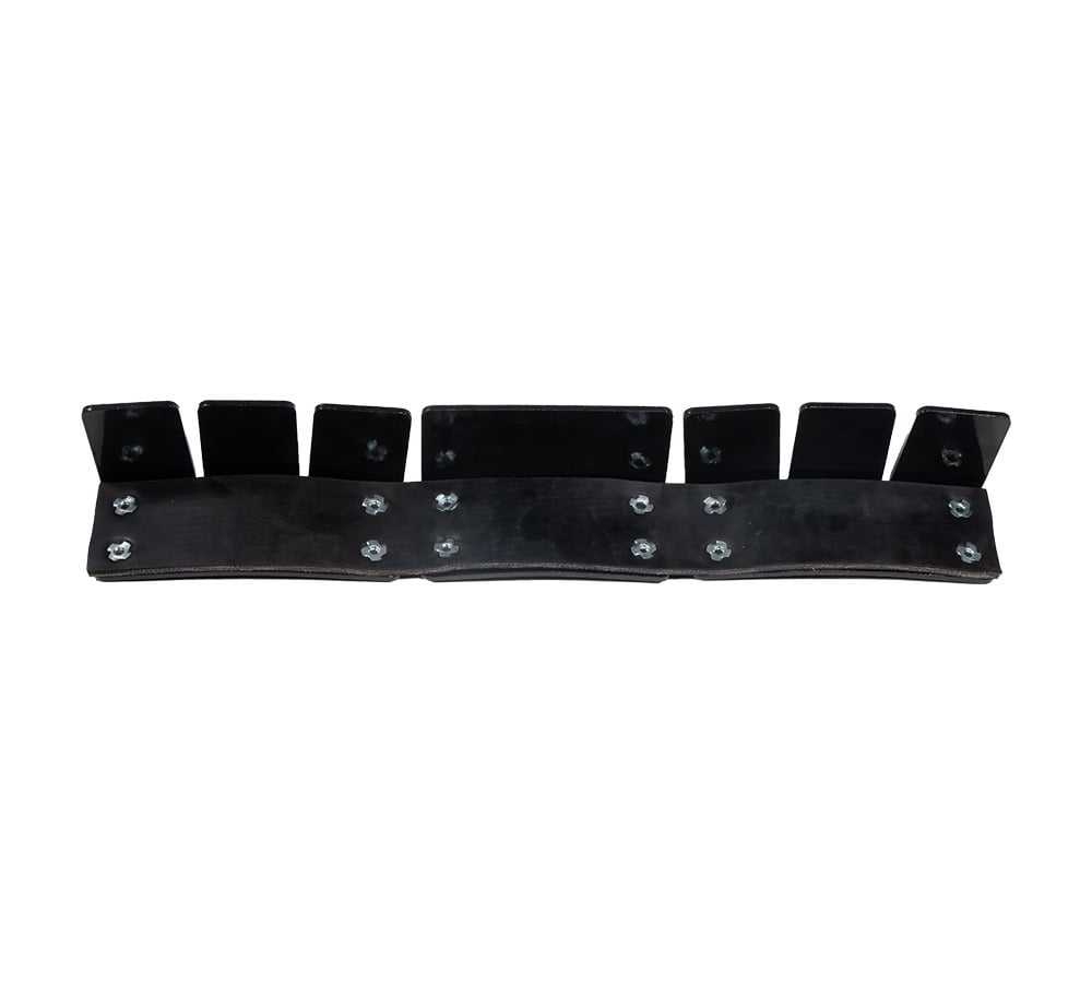 2 Pack 24" Long Steel Coil Edge Protector w/ Rubber Pads - Steel Powder Coated Heavy Duty Corner Protector Ideal for Industrial Processes, Transportation, and Storage