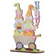 thumbnail image 3 of Letrero de madera de Pascua en 3D, colorido, para decoración de Pascua, de pie, para mesa, centro de mesa de primavera para fiestas en casa, 3 of 8