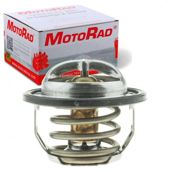 MotoRad Engine Coolant Thermostat compatible with GMC Terrain 2010-2017 - Temperature 180F - Includes seal