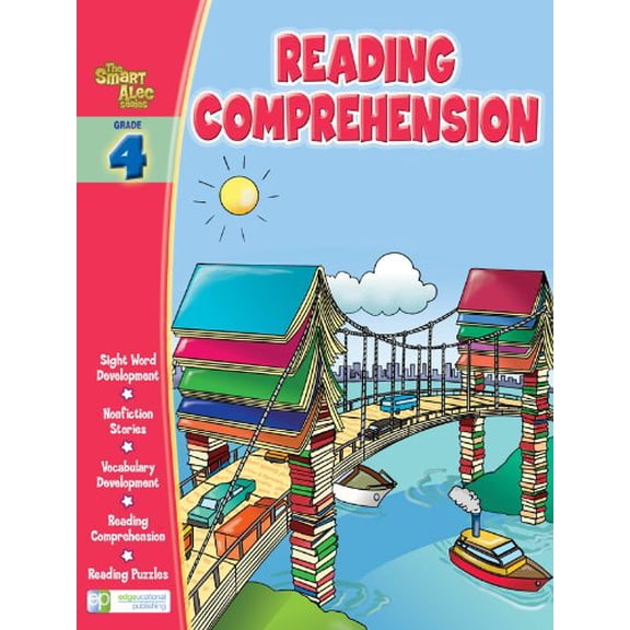 Pre-Owned Smart Alec Grade 4 Reading Comprehension Workbook (Smart Alec Series Educational Workbooks) (Paperback) 1934264059 9781934264058