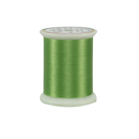 Superior Threads Magnifico 2-Ply 40 Weight Trilobal Polyester Sewing Thread Spool - 500 Yards (#2098 Honeydew)