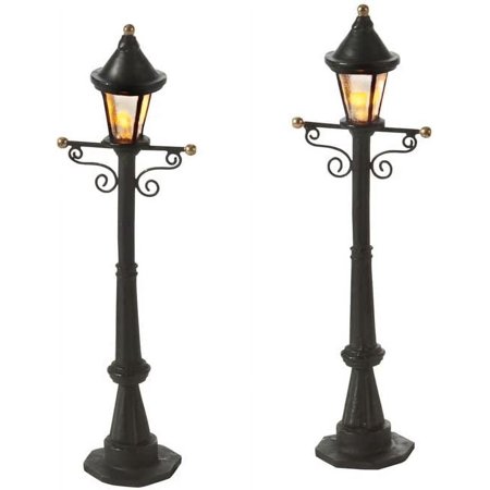Village Uptown Street Lights Accessory (Set of 2)
