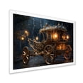 thumbnail image 2 of Designart "Vintage American Cart A Classic Ride I" Transportation Framed Wall Art Decor - Modern Gold Old American Cart Hallway Framed Wall Art Decor, 2 of 6