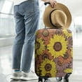 thumbnail image 2 of Colorful Sunflower Pattern Luggage Cover Fashion Suitcase Cover Baggage Covers Fit 25-28 Inch Luggage (Go Travel), 2 of 5