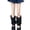 Black1, variant on Fuzzy Leg Warmers Women Knee Length Faux Fur Leg Warmers Winter Long Boots Shoes Cuff Cover for Girls Street Party Daily Wear