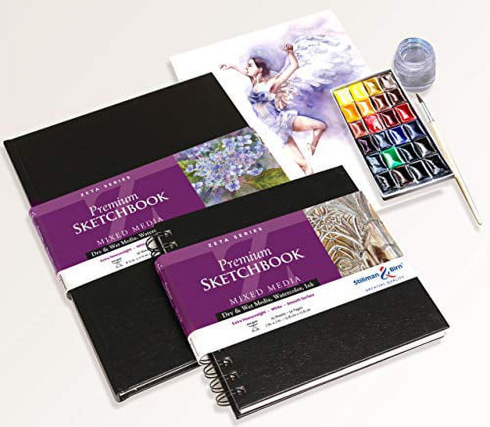 Stillman & Birn Zeta Series Premium Hard-Cover Sketchbook, 8.27" x 11.69"