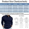 thumbnail image 3 of Vedolay Men Polo Shirt Long Sleeve Polo Shirts Casual Daily Fit Basic Shirts Black,XL, 3 of 5