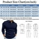 thumbnail image 5 of Gibobby Playera polo hombre Camiseta de tela a rayas de otoño informal para hombre, camiseta de manga larga con cuello en V y cuello vuelto(Verde,G), 5 of 5