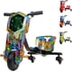 thumbnail image 1 of Scooter Infantil con 3 Ruedas Luces LED Patin del Diablo para Niños Resistente 3 A 10 Años Scooters Resistente con Altura Ajustable Monopatin para Niños, 1 of 8