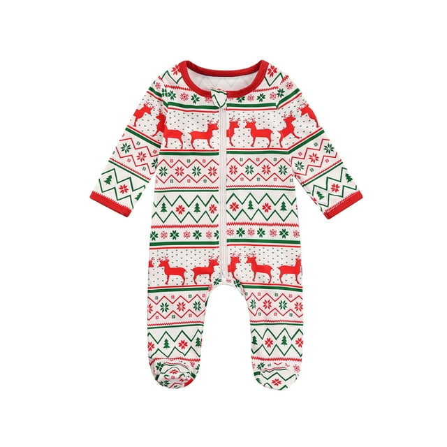 Combinaison de Noël pour Bébé avec Motif de Dessin Animé